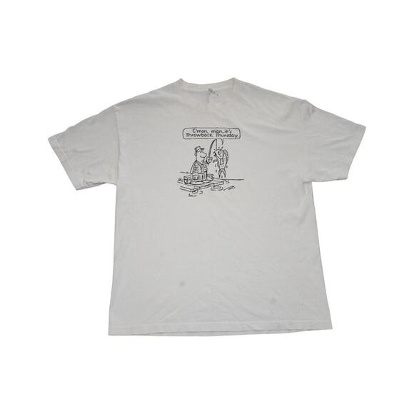 ALstyle “Throwback Thursday” Fishing Tee – Size XL - Picture 3 of 5